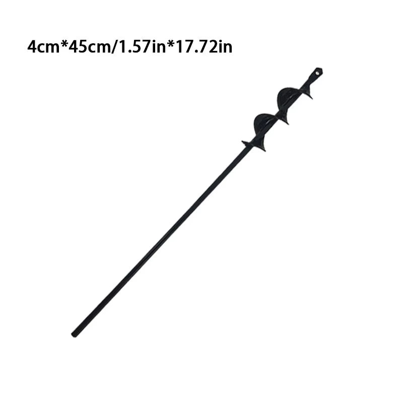 Ground Drill Bit - Detachable Spiral Rod - Garden Vegetable Loosening, Soil Planting, Seedling Transplanting Tools