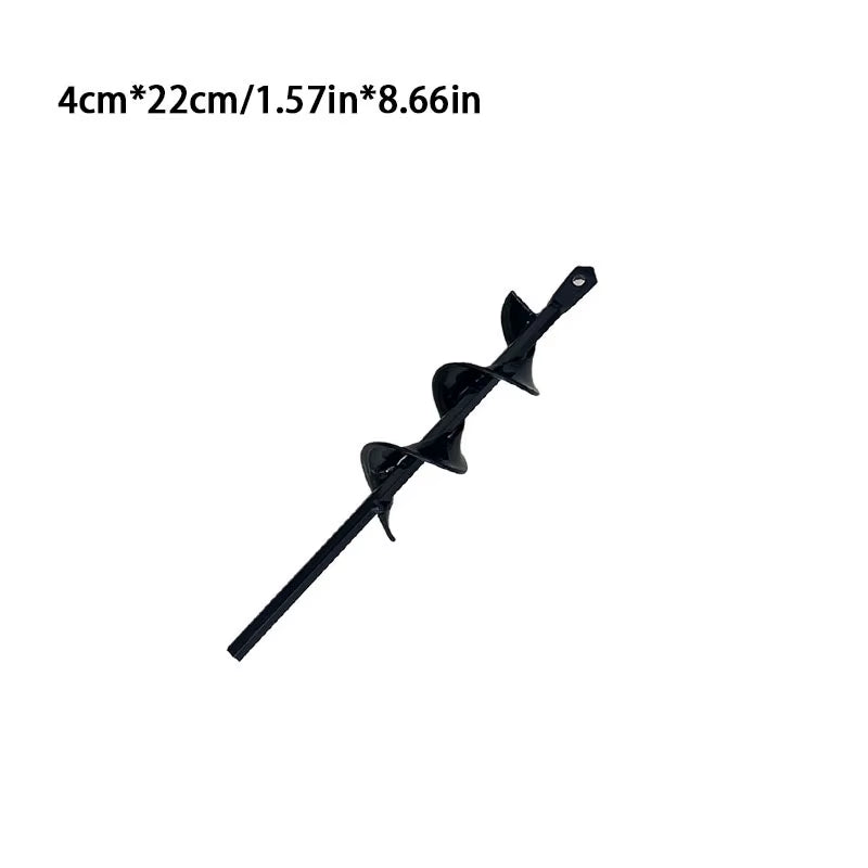 Ground Drill Bit - Detachable Spiral Rod - Garden Vegetable Loosening, Soil Planting, Seedling Transplanting Tools