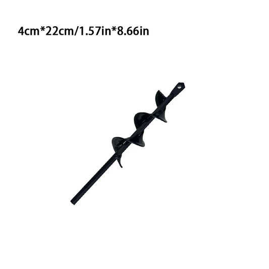 Ground Drill Bit - Detachable Spiral Rod - Garden Vegetable Loosening, Soil Planting, Seedling Transplanting Tools