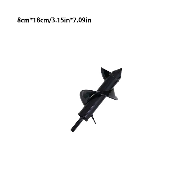 Ground Drill Bit - Detachable Spiral Rod - Garden Vegetable Loosening, Soil Planting, Seedling Transplanting Tools