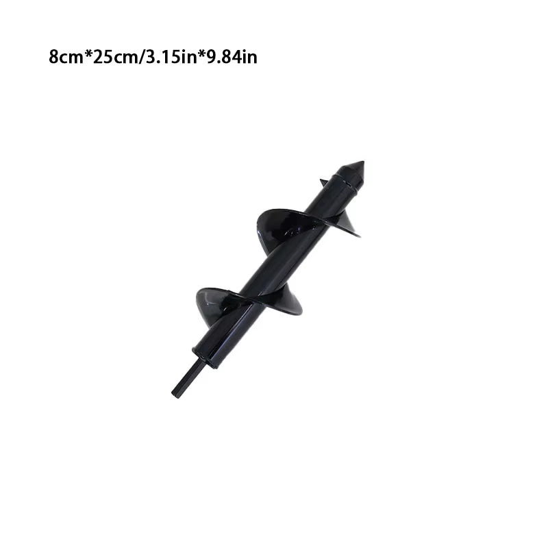 Ground Drill Bit - Detachable Spiral Rod - Garden Vegetable Loosening, Soil Planting, Seedling Transplanting Tools