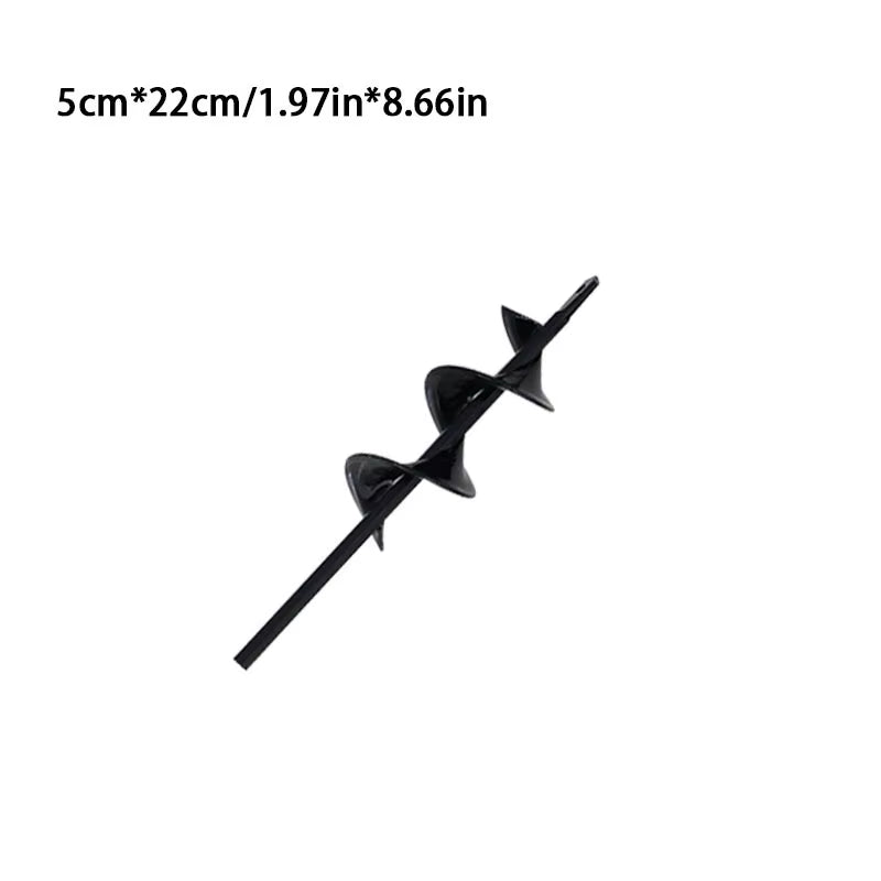 Ground Drill Bit - Detachable Spiral Rod - Garden Vegetable Loosening, Soil Planting, Seedling Transplanting Tools